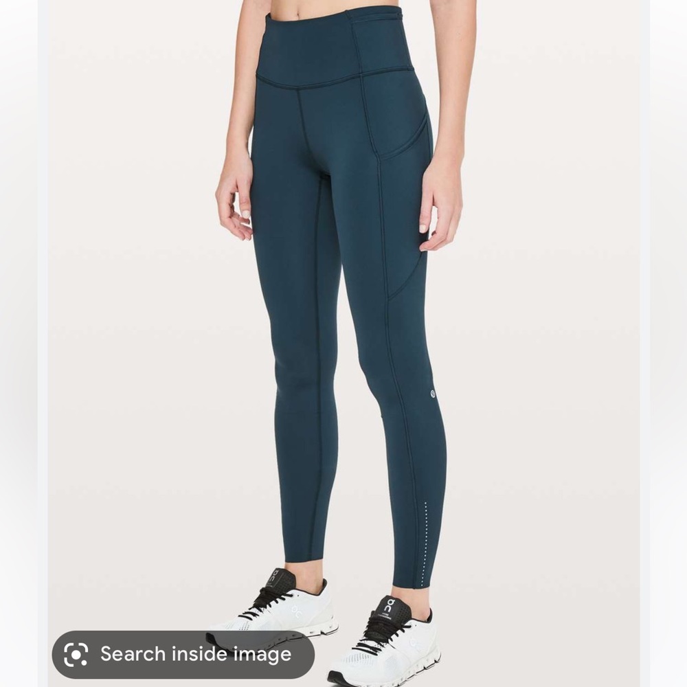 lululemon athletica Deep Teal High-Rise Pocket Leggings